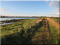TL5568 : Water and mud on Burwell Fen by Hugh Venables