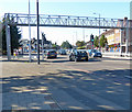 Footbridge across Uxbridge Road in Feltham