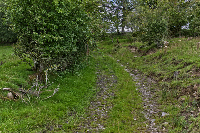The bridleway to Twin Gills