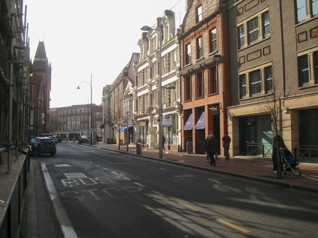South end of Blagrave Street, Reading