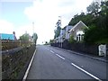 Llanddowror - quiet road and Old School