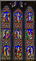 SK9205 : Stained glass window, St Mary's church, Edith Weston by Julian P Guffogg