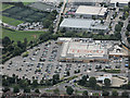 Tesco Extra, Osterley from the air