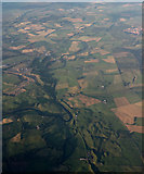 NS8938 : The River Clyde at Sandiland from the air by Thomas Nugent
