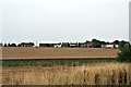 Main Street, Howsham, across the railway from the bridleway from Somerby