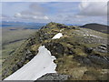 NN3443 : The summit ridge of Beinn Achaladair by Colin Park
