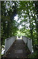 Footbridge over the A2 Boughton bypass