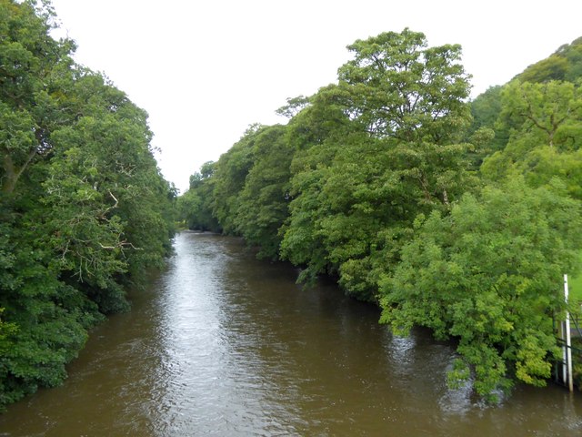 The River Tamar upstream of Greystone Bridge