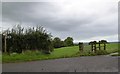 Sign for footpath to Beckwell and Chillaton