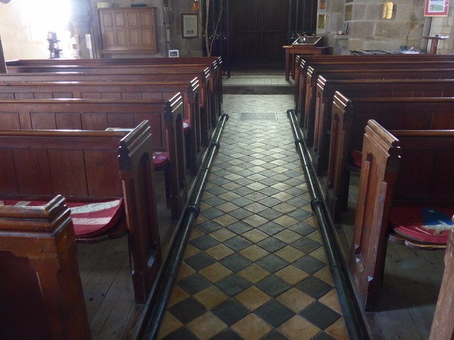 Inside St Giles, Hartington (XIV)