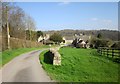 Church and farm, Yanworth