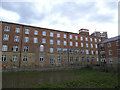 Former Winker Green Mills with remains of mill pond