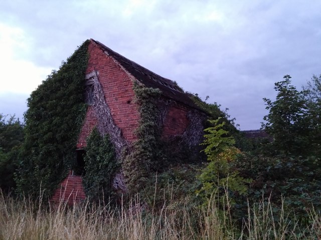A derelict barn, Ashby de-la Zouch
