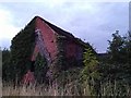 SK3416 : A derelict barn, Ashby de-la Zouch by Oliver Mills