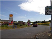 SY8595 : Filling station at Bere Regis by David Smith