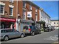 South side of Market Place, Warwick, looking west