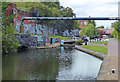 Pipe Bridge at Camp Hill Lock No 56