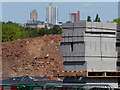 Construction of new homes off Heathcott Road