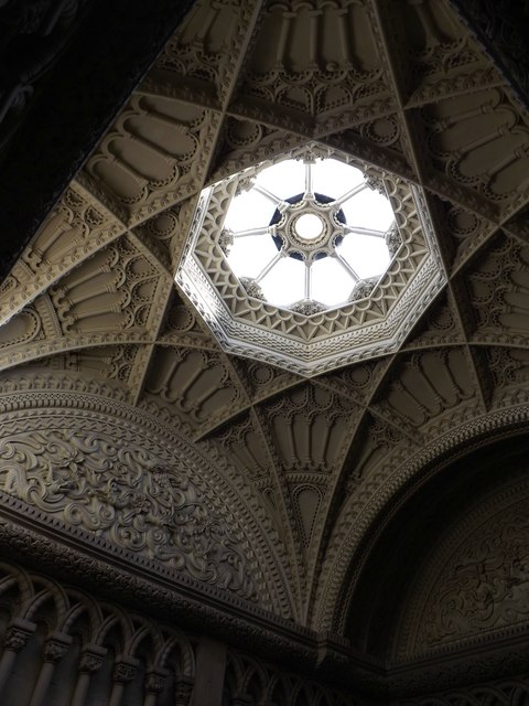 Ceiling above Grand Staircase