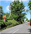 Butterrow Hill gradient sign, Stroud