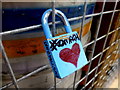 H4572 : Love lock, Omagh (11) by Kenneth  Allen
