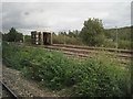 View from a Swansea-Carmarthen train - Swansea carriage washing plant