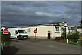 Caravan park near Kirkby Green