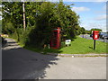 Telephone kiosk in Adversane