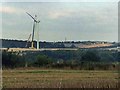 SE4106 : The turbine blades are being erected on Park Springs 2 by Steve  Fareham