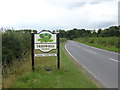 Treswell village boundary sign