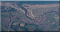 The Esk estuary from the air