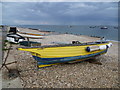 Boats near the lifeboat station at Selsey