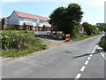 Looking east from Church Lane