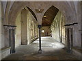 The cloisters at Chichester Cathedral