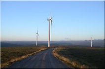 NC7908 : Access Road at Kilbraur Wind Farm, Sutherland by Andrew Tryon