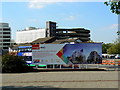 View to Carfax Street car park, Swindon