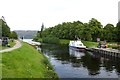 Caledonian Canal entering Loch Ness