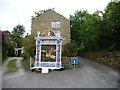 Well dressing, Town Head, Eyam, September 2015