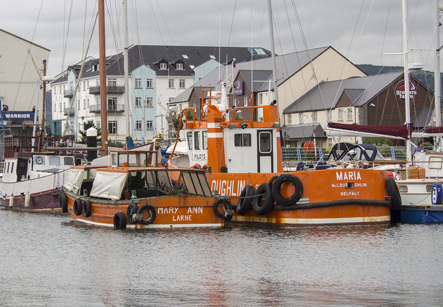 Two boats at Carrickfergus