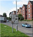 Direction sign, Lyde Road, Yeovil