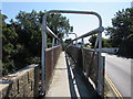 Tubular footbridge, Lake, Isle of Wight