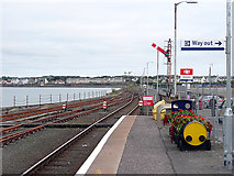 NX0661 : The line out of Stranraer station by John Lucas