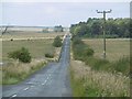 NZ0189 : Long straight road, Harwood by Richard Webb
