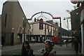 View of the Brick Lane arch from Brick Lane