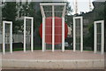 View of the Shaheed Minar in Altab Ali Park