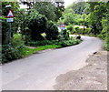 Warning signs, Hope Mill Lane, Thrupp