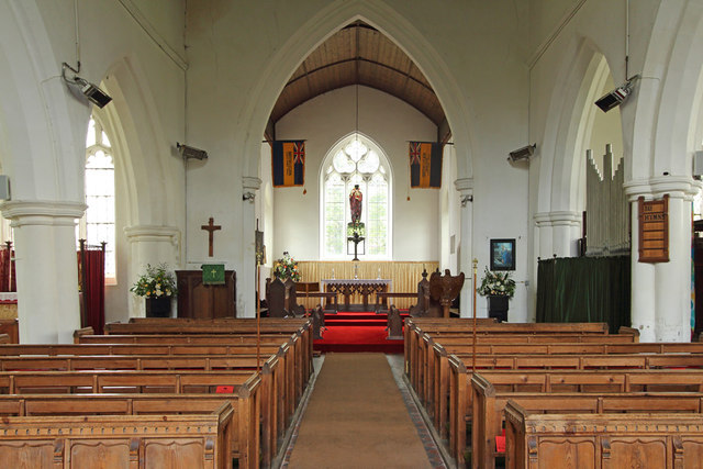 St Peter & St Paul, Steeple Morden -... © John Salmon cc-by-sa/2.0 ...