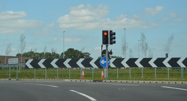 Black Cat Roundabout, A1 © N Chadwick :: Geograph Britain And Ireland