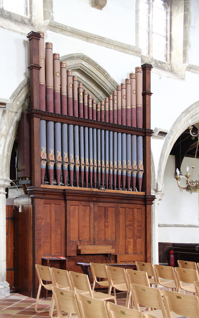 St Mary, Guilden Morden - Organ