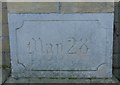 Date stone on East Cowes Town Hall (i)